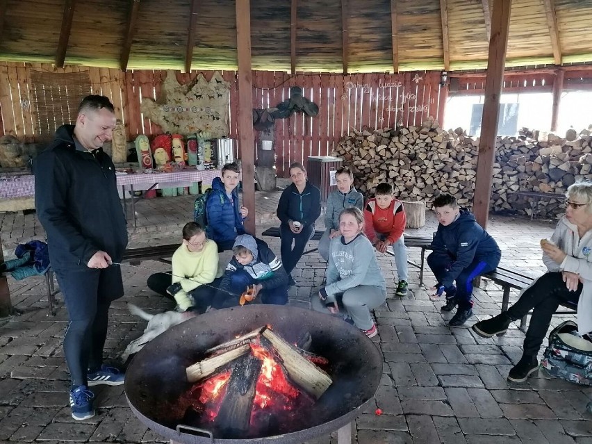 Rajd rowerowy po gminie Potęgowo. Zorganizował go LOT "Ziemia Lęborska-Łeba"