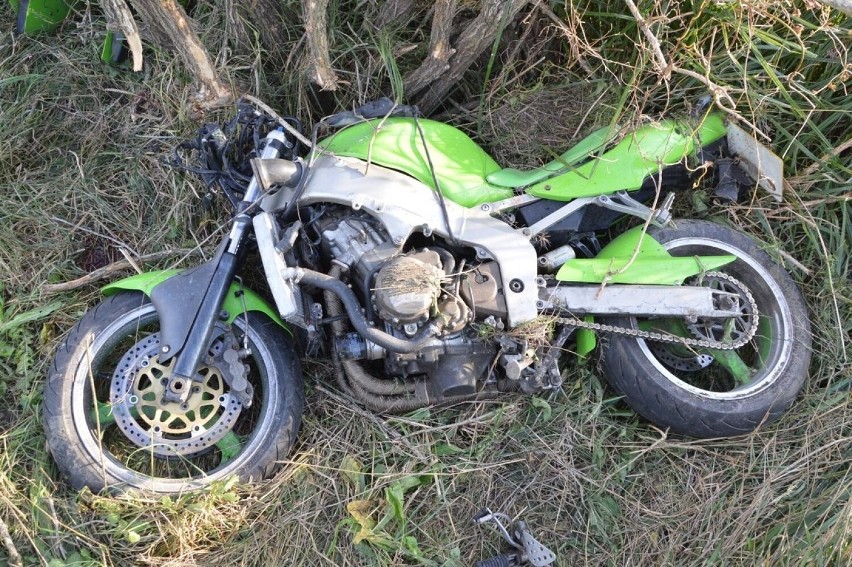 Śmiertelny wypadek w okolicach Chełma. 31-letni motocyklista nie przeżył
