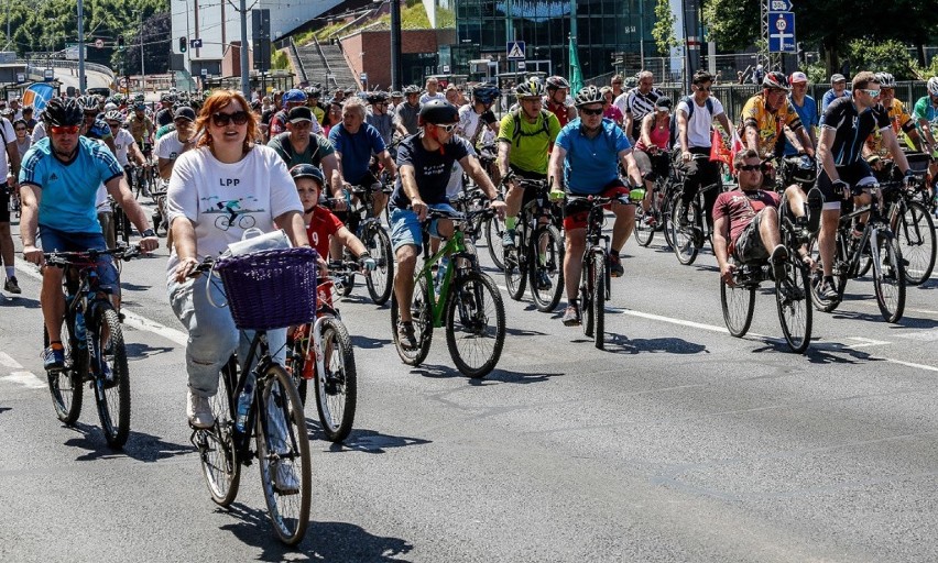 Pomorski Wielki Przejazd Rowerowy. Tysiące rowerzystów na ulicach w Gdańsku [zdjęcia]