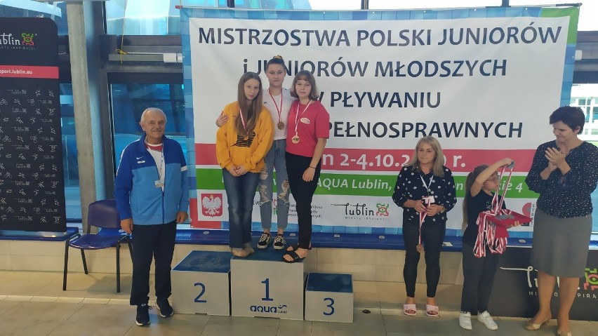 Kaliscy pływacy w czołówce Mistrzostw Polski niepełnosprawnych.