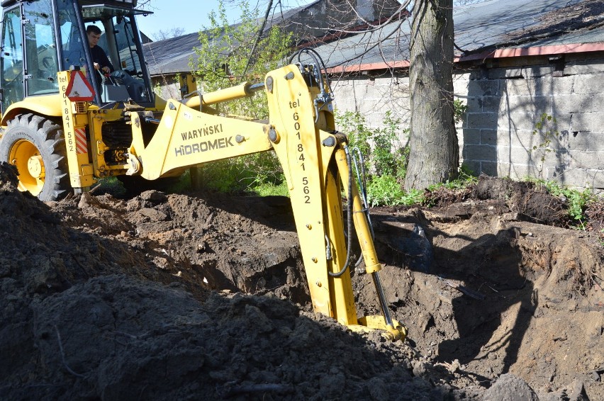 IPN szukał w Sieradzu szczątków ludzkich