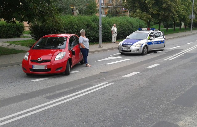 Kolizja na ulicy Hanki Sawickiej w Kaliszu