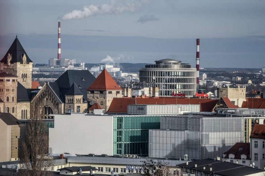 Panorama Poznania z iglicy MTP. Robi wrażenie?