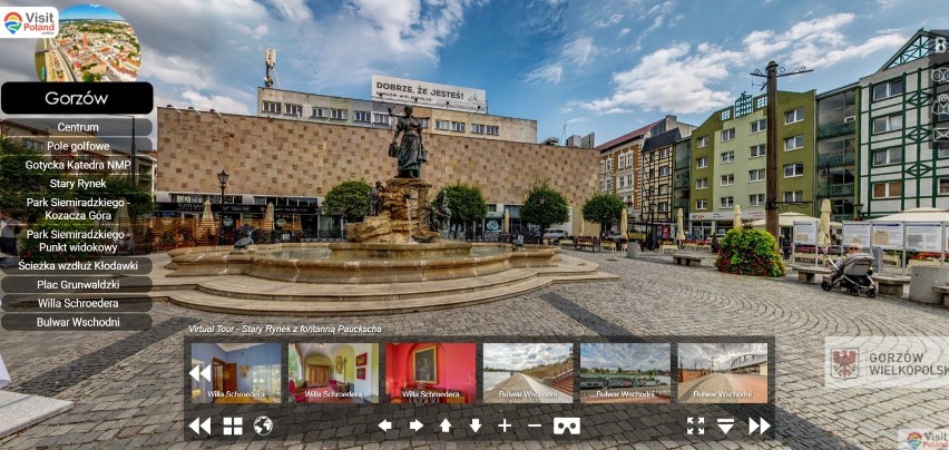 Powstał wirtualny spacer po mieście, który przedstawia...