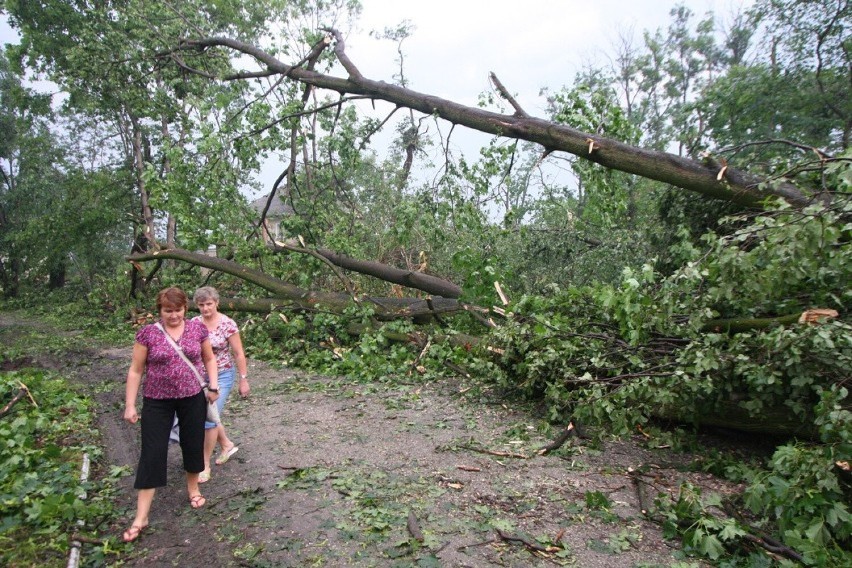 Największa nawałnica przeszła nad powiatem opoczyńskim 14...