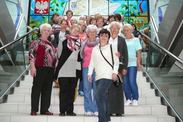 Wycieczka KUTW i LO Koziegłowy do Biblioteki Śląskiej