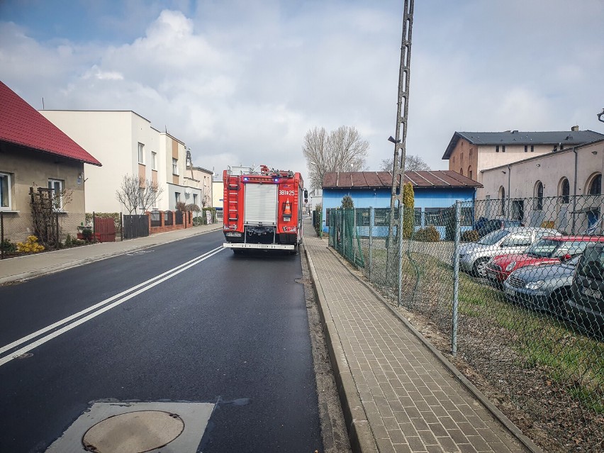 Zapalił się wagon przy leszczyńskim dworcu PKP