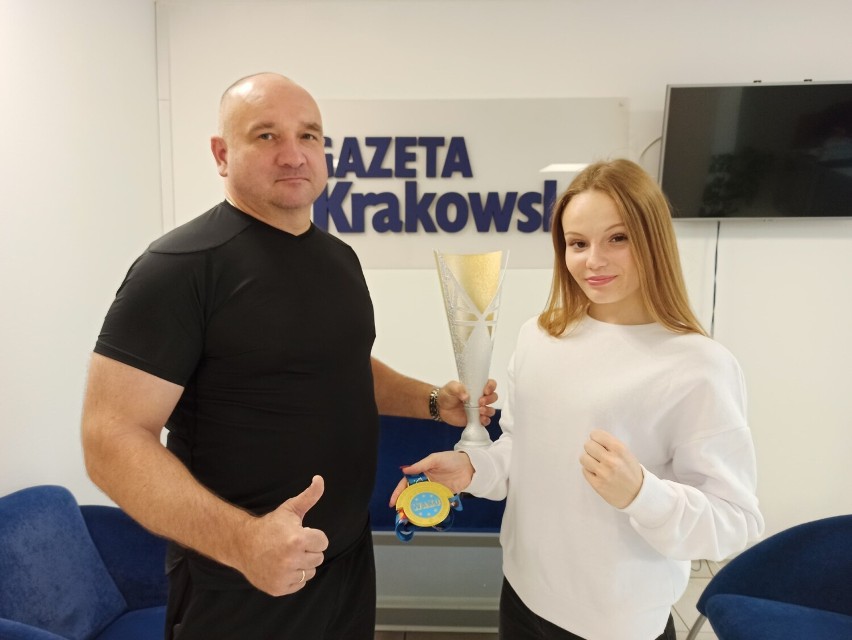 Trener Krzysztof Bulanda i Gabriela Migda odwiedzili naszą...