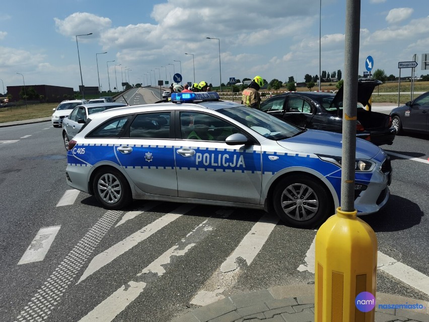 Wypadek na drodze Włocławek - Brześć Kujawski