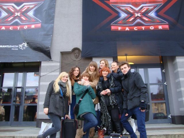Malborczycy na castingu do programu &quot;X Factor&quot;