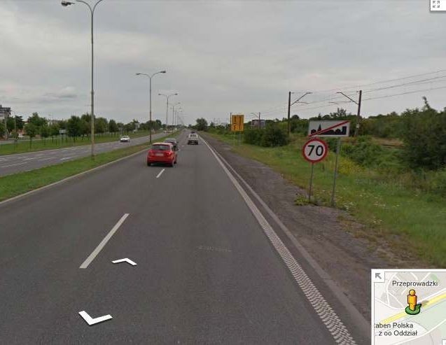 Po co komu to ograniczenie na drodze Wrocław - Długołęka?