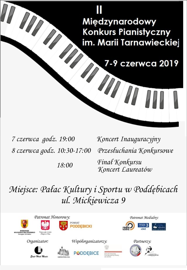 II Międzynarodowy Konkurs Pianistyczny im. Marii Tarnawieckiej w Poddębicach