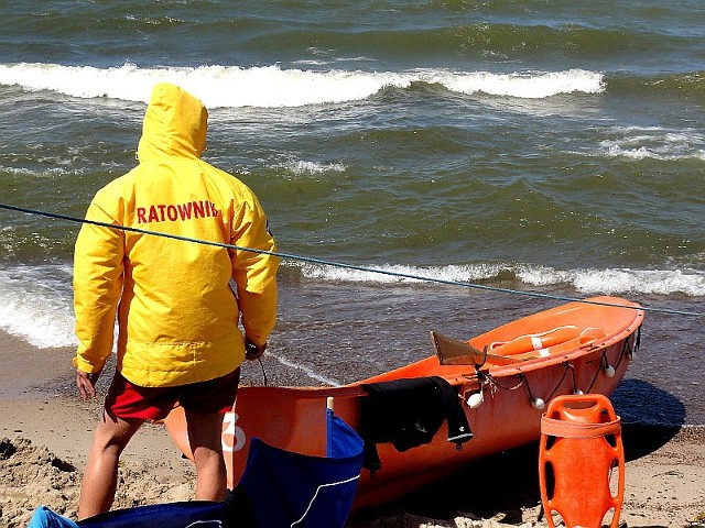 Najbezpieczniej jest się kąpać od okiem ratownika