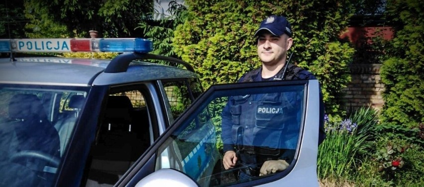 Błażej Kancelarz - Policjant po służbie zatrzymał pijanego...