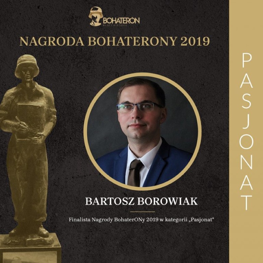 Bartosz Borowiak finalistom Nagrody BohaterONy 2019