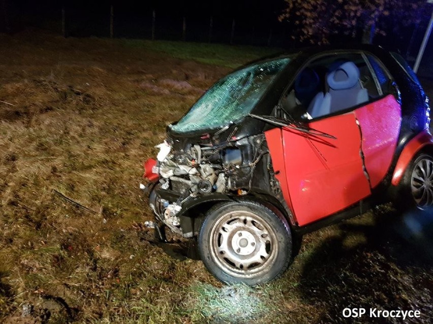 Kierowca osobówki był pijany, miał ponad 2 promile alkoholu...