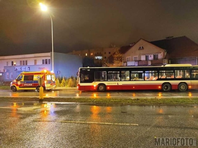 Potrącenie pieszego w Opolu.