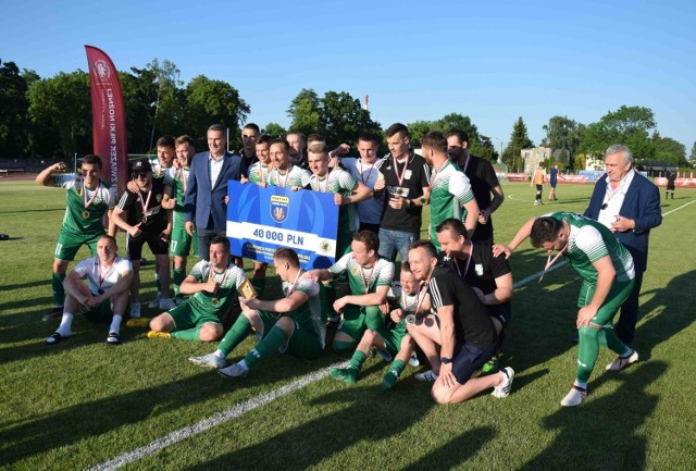 Powiśle Dzierzgoń to triumfator regionalnego Pucharu Polski, który w centralnych rozgrywkach zmierzy się z Garbarnią Kraków