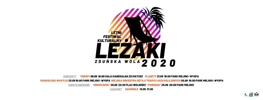 Pierwszy koncert Letniego Festiwalu Kulturalnego Leżaki 2020 w Zduńskiej Woli w niedzielę na wyspie