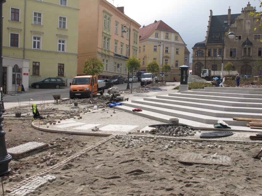 Plac Magistracki na ukończeniu