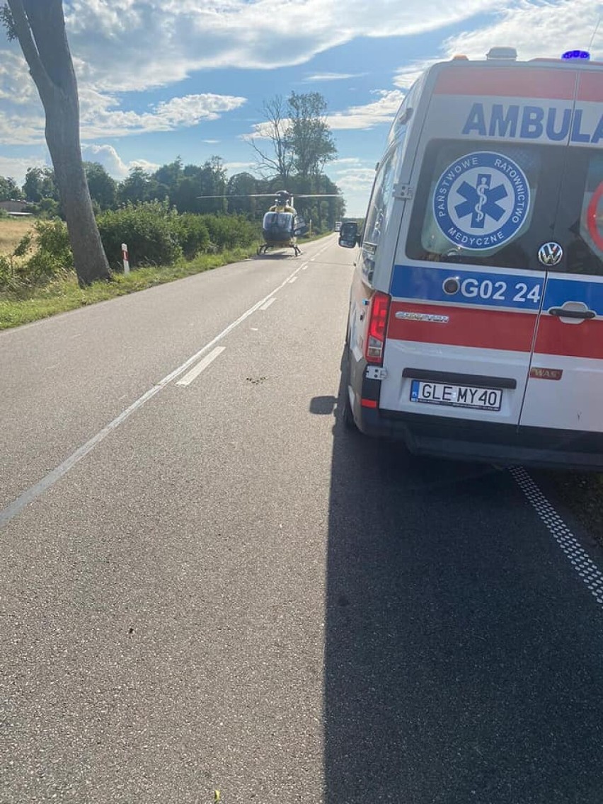 Policja szuka świadków wypadku w Poraju, do którego doszło 8 sierpnia