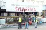 Scena na Sylwestra na placu Litewskim już gotowa. Uwaga na utrudnienia