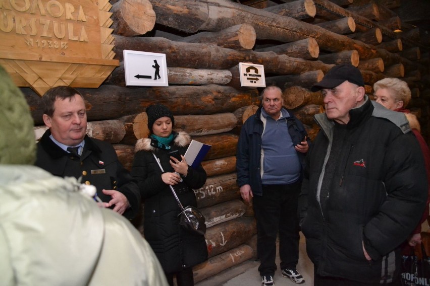 Uczestnicy wycieczki w Kopalni Soli Wieliczka. Fot. Henryk...