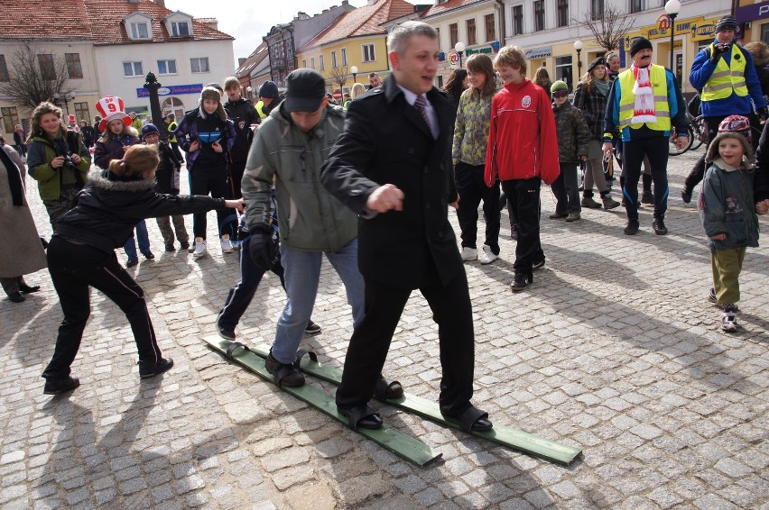 Wiceprezydent Konina, Dariusz Wilczewski,  również oddał...