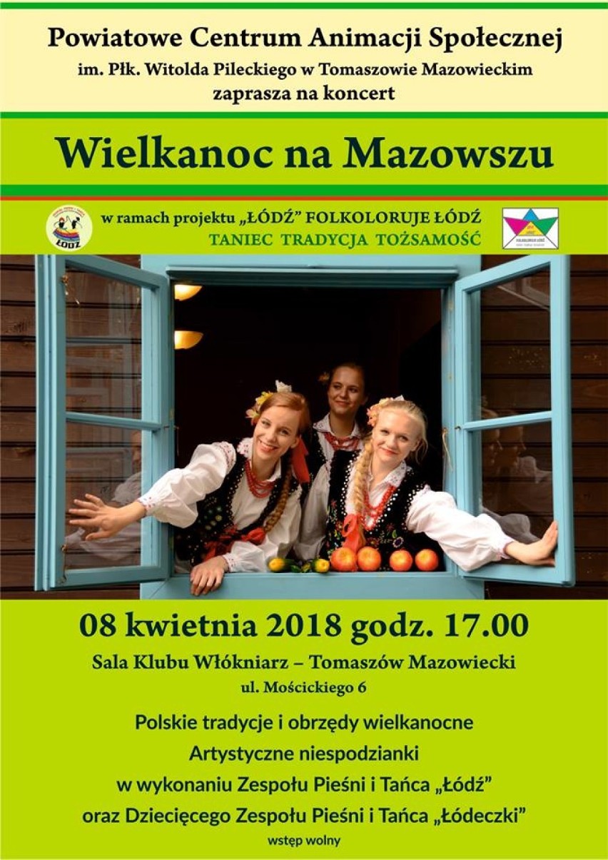 Co będzie się działo w kwietniu w Tomaszowie i regionie? Oto wydarzenia kulturalne na kwiecień 2018