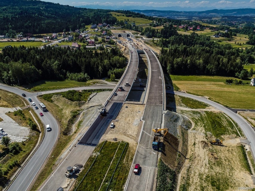 Budowa tunelu na nowej zakopiance. Sprawdzamy, ile zostało...