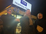 Protest pod siedzibą TVP Gdańsk. "To sytuacja bez precedensu"