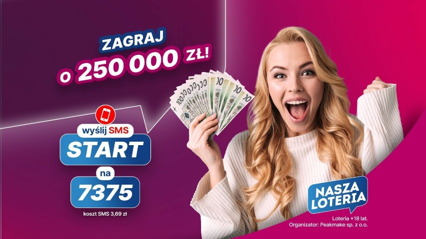 Marzysz o dużych pieniądzach? W „Naszej Loterii” czytelnicy „Dziennika Łódzkiego” mogą wygrać nawet 250 000 zł! 