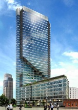 Liberty Tower na Woli. Zbudują apartamenty i hotel w 140-metrowym wieżowcu