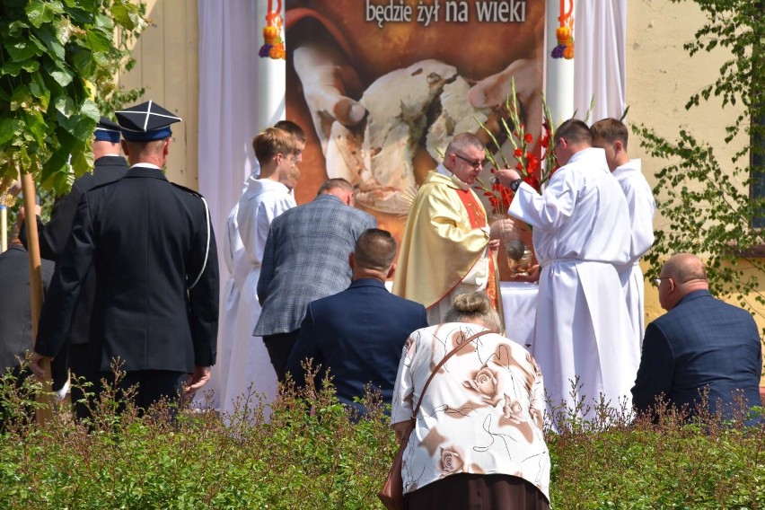 Procesja Bożego Ciała w Damasławku.