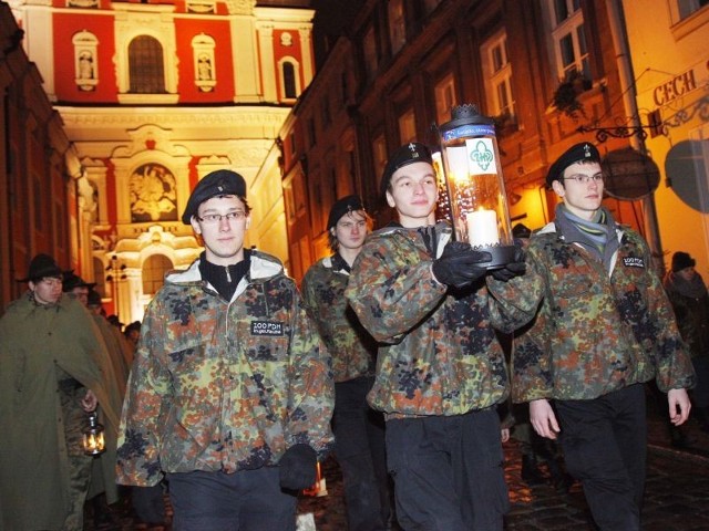 W niedzielę harcerze ze Związku Harcerstwa Polskiego przywiozą do Poznania Betlejemskie Światło Pokoju