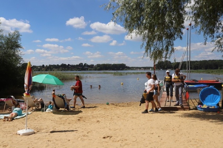 Słoneczna, leniwa sobota na Przystani Siewierz nad Zalewem...