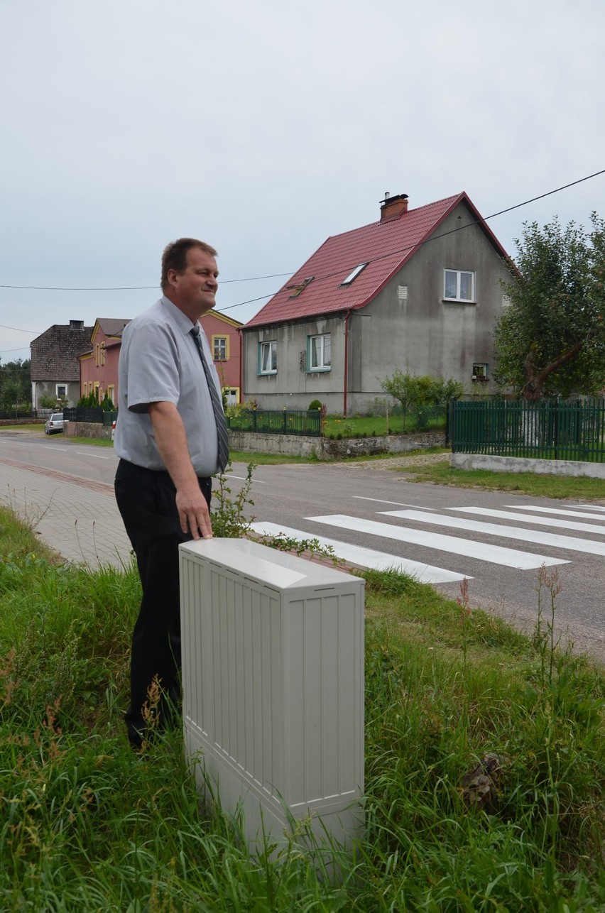 Wójt Witold Cyba załatwił fotoradar w Jutrzence