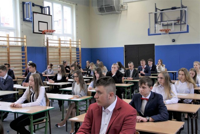 Egzaminy gimnazjalne 2019 Powiat Międzychodzki - SP2 Międzychód (11.04.2019)