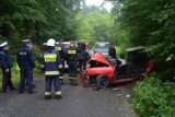 Wypadek pod Bełchatowem. 5 osób zginęło w wypadku w Dobiecinie