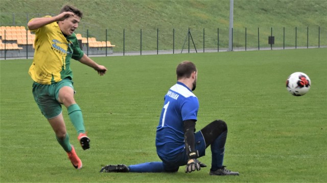 Jakub Zaremba jest najskuteczniejszym strzelcem Brzeziny Osiek.