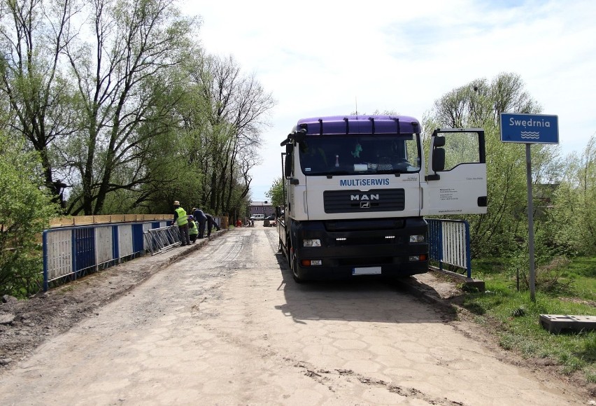 Rozpoczął się remont mostu na Swędrni w ulicy Rajskowskiej. ZDJĘCIA