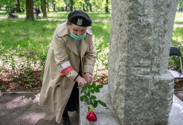 Wanda Traczyk-Stawska ps. "Pączek", uczestniczka Powstania Warszawskiego