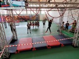 Młodzi sportowcy z klubu "Motywacja" w Wągrowcu na Mistrzostwach Polski Ninja Kids