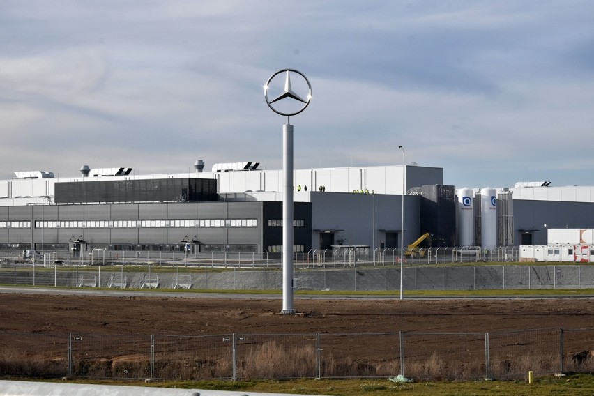 Fabryka Mercedesa w Jaworze.