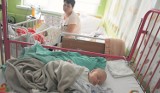 Nadmiar małych pacjentów na pediatrii w szpitalu wojewódzkim w Bełchatowie
