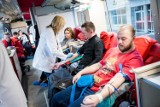 Pracownicy Poczty Polskiej oddawali krew w Lisim Ogonie [zdjęcia]