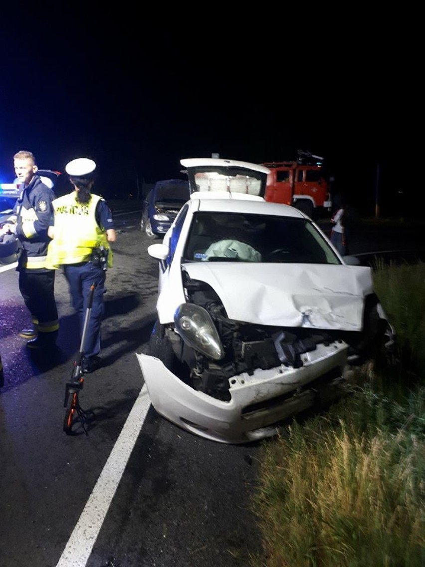 Wypadek DK11, skrzyżowanie Sobótka - Borowiec