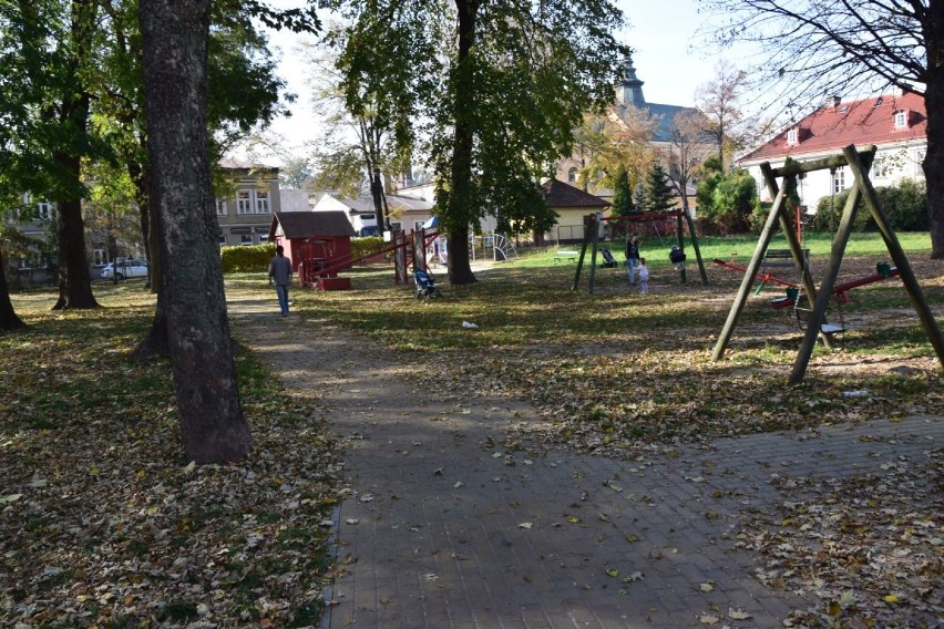 Park przy ulicy Reformackiej