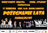 Już w sobotę koncert Pożegnanie Lata