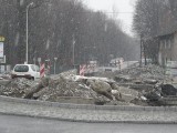 Korki na skrzyżowaniu w Hażlachu potrwają do wiosny